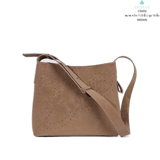 #c9989 Medium Hobo New Collection CICELLE👜แบรนด์ CICELLE (ซี-เซล) กระเป๋าสะพายข้าง กระเป๋า กระเป๋าสะพายไหล่