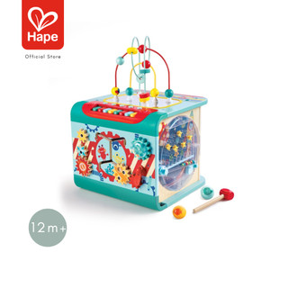 Hape Explore and Learn Magic Cube กล่องกิจกรรม 5 ด้าน 12 เดือนขึ้นไป