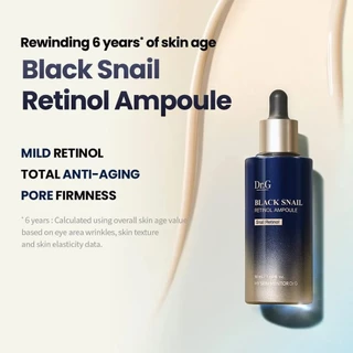 Dr.G Black Snail Retinol Ampoule 50ml แอมพูลเรตินอล สำหรับลดริ้วรอยและฟื้นฟูผิว found & found