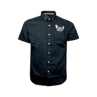Hybrid Shirt Men  ไฮบริดเสื้อเชิ๊ตผู้ชายแขนสั้น สีดำ (Black)…