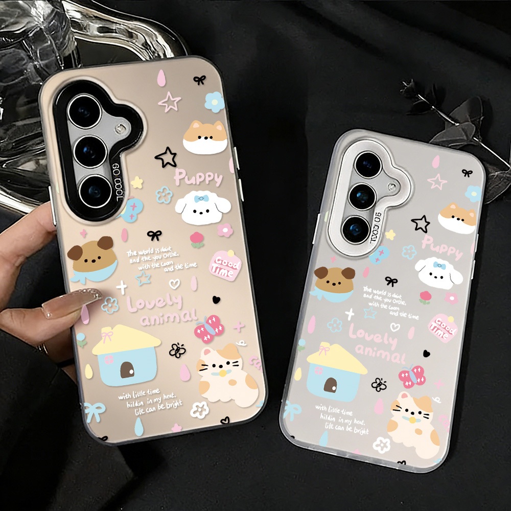 IMD เคสโทรศัพท์ For Samsung A56 5G A55 5G A07 A17 A16 A06 A36 A15 A05S 4G A35 A54 A26 A22 5G เคสมือถือ สีสันสดใส case
