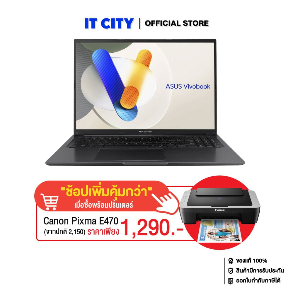 ASUS Vivobook 16 X1605VA-MB998WA/i9-13900H/16GB/512GB SSD/Intel Iris X Graphics/16"/W11/Office2024+3