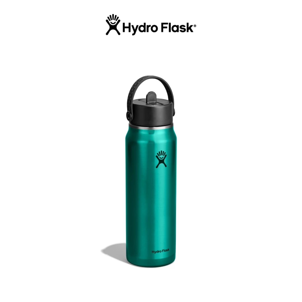 HYDRO FLASK กระติกน้ำสูญญากาศ รุ่น WIDE MOUTH WITH FLEX STRAW LID TRAIL 32 OZ กระบอกน้ำ เก็บอุณหภูมิ เก็บความเย็น ของแท้ thumbnail 7