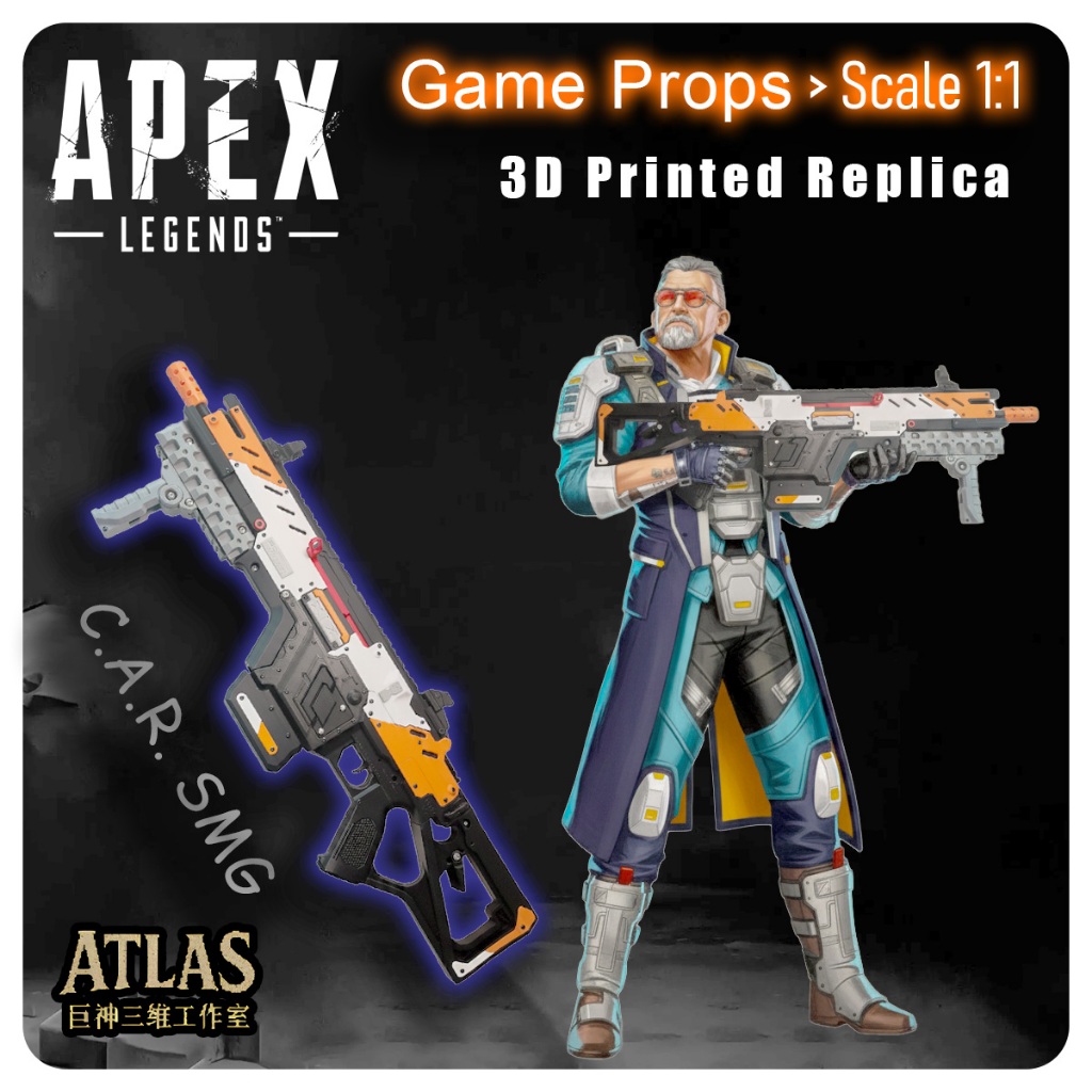 ATLAS | Games Props | APEX Legend | 3D C.A.R. LED Circuit Tools | Star Wars | Titanfall 2 | Cosplay 