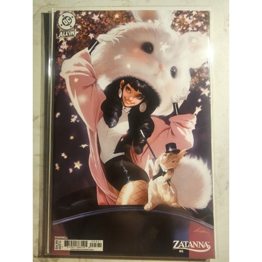 Zatanna #5 – Alexander Lozano Variant (DC All In)