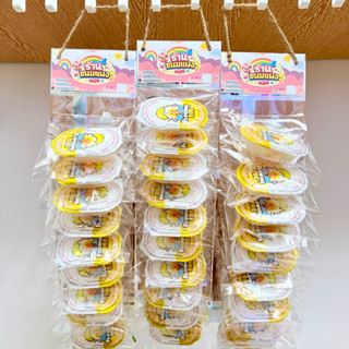 พุดดิ้งไข่เยิ้ม(แถมช้อน) 1 แผงมี 10 ห่อ พุดดิ้งไข่ดาว พุดดิ้…