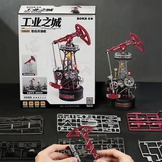 M&G LIFE x ROKR DIY Industrial City Series Injection Molding Assembly Model
