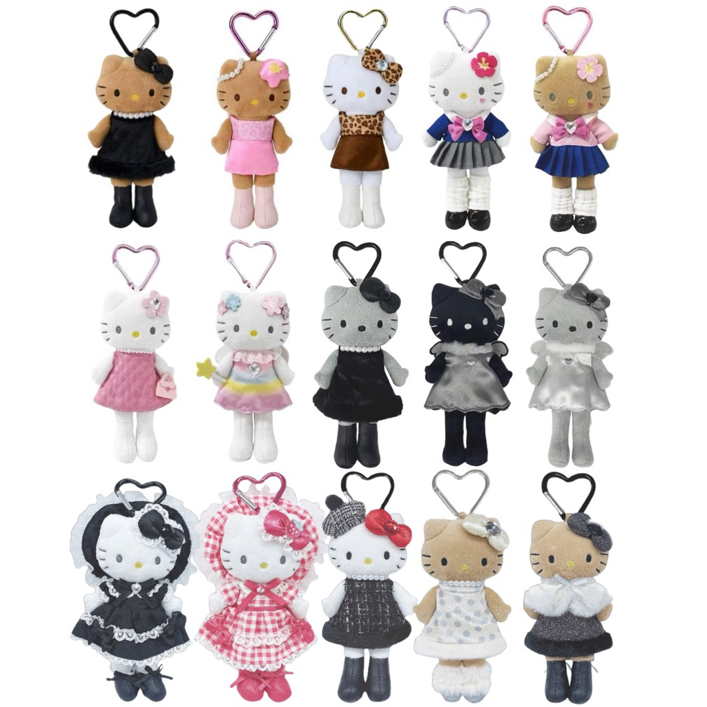 💄พวงกุญแจตุ๊กตา Hello kitty gogo gal น้องคิตตี้ขายาวรุ่นติดแกรม สินค้านำเข้าจากประเทศญี่ปุ่น💄