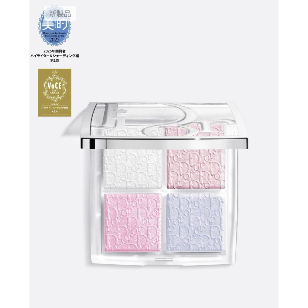 (พรีออร์เด้อร์)Highlighter Dior 4 หลุม Backstage Glow Maximizer Palette