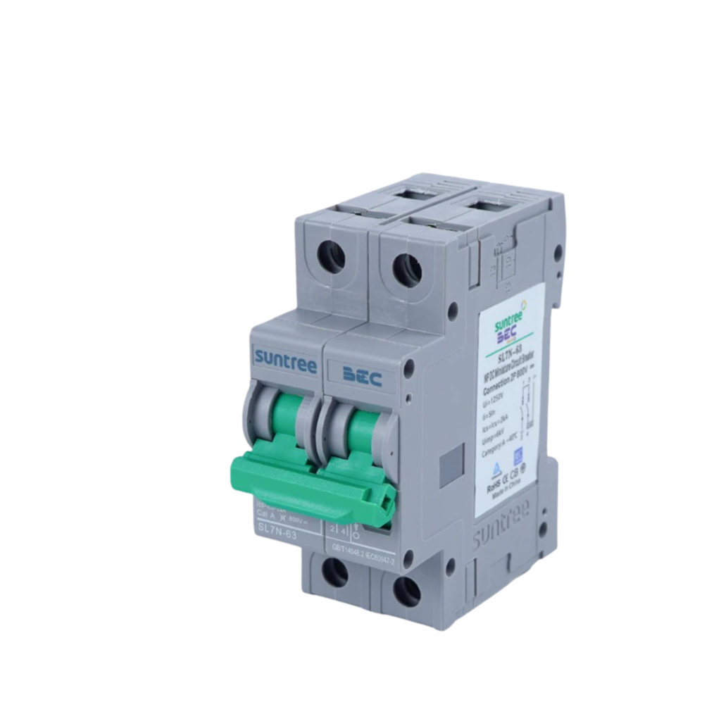 เบรคเกอร์ โซล่าเซลล์ SL7N-63-PV DC MCB 550V / 800V