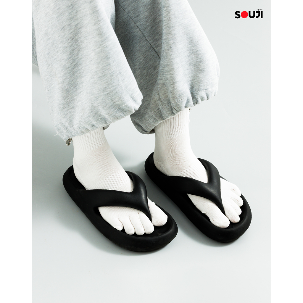🔥PACK 4 FREE 1🔥ถุงเท้าแยกนิ้วเท้า Souji Sock รุ่น FLEX TOE 🧦 ถุงเท้าเพื่อสุขภาพ ลดกลิ่น ⚡แพ็คสุดคุ้ม รูปที่ 6