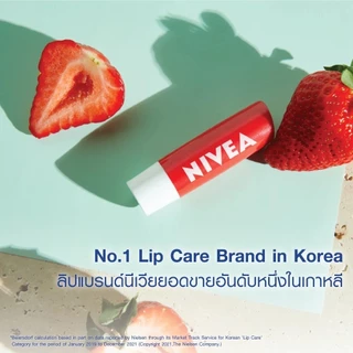 ถูก/แท้/มีไลฟ์ (ช้อปครบ 209.- ลด 20 บาท) ลิป NIVEA Hya Glowy Lips/Caring Color Lip&Cheek นีเวีย ลิปบำรุงปาก ปากเนียนนุ่ม