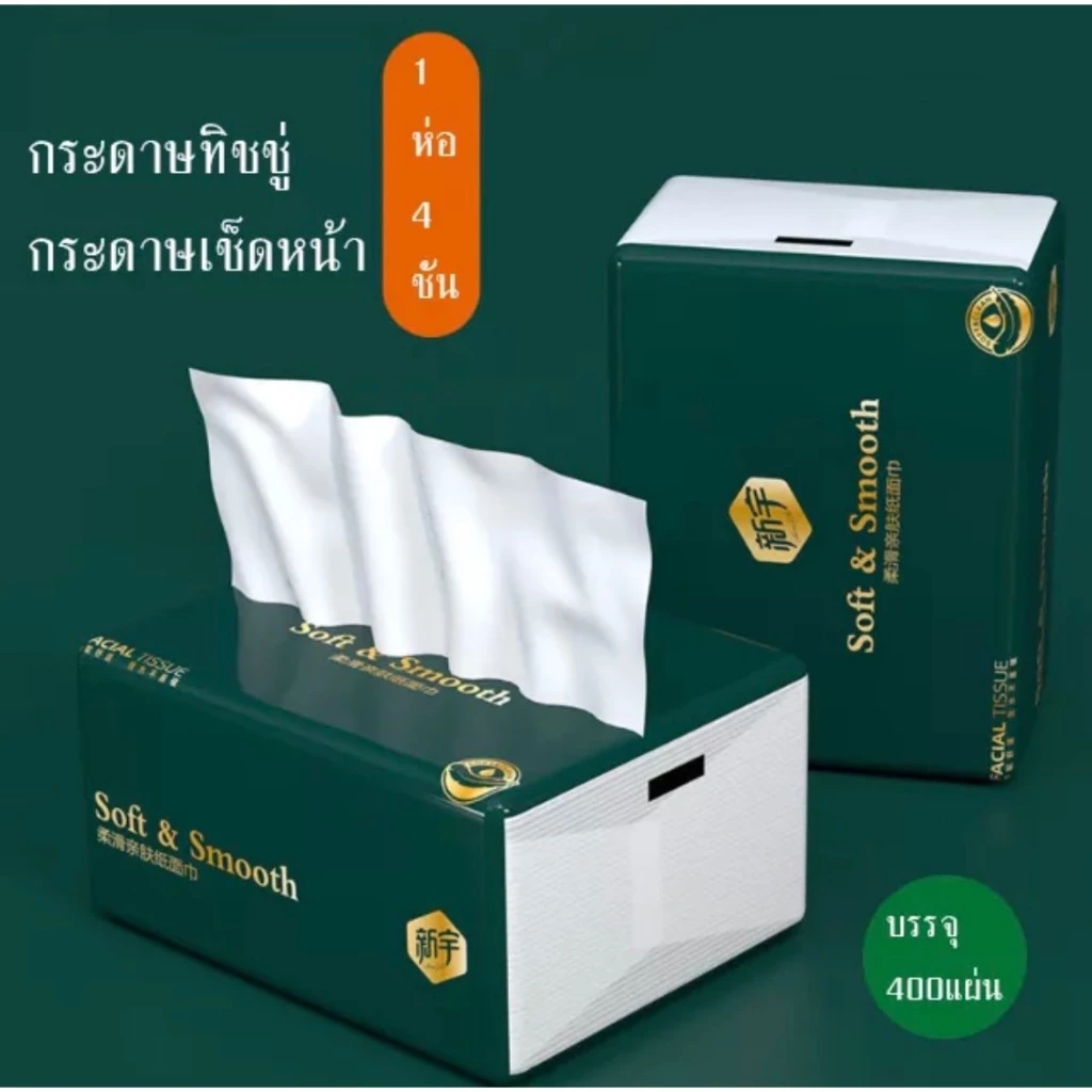 ทิชชู่พกพา หนา 4 ชั้น เหนียวนุ่ม เช็ดหน้า เช็ดมือได้ ราคาน่ารัก thumbnail 6