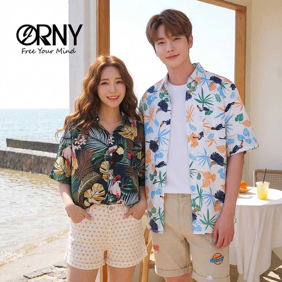 ☘️ พร้อมส่งจากไทย 💪👏เสื้อฮาวาย เสื้อคอปก ใส่ได้ทุกเพศทุกวัย เสื้อเชิ้ต 284