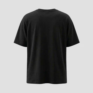 DAVIE JONES [BE FEARLESS] เสื้อยืดผู้ชาย Graphic Oversized Fit T-Shirt สีดำ TB0493