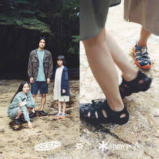 Keen รองเท้าผู้หญิง รุ่น Women's HYPERPORT H2 Snow Peak (SP TRIPLE BLACK)