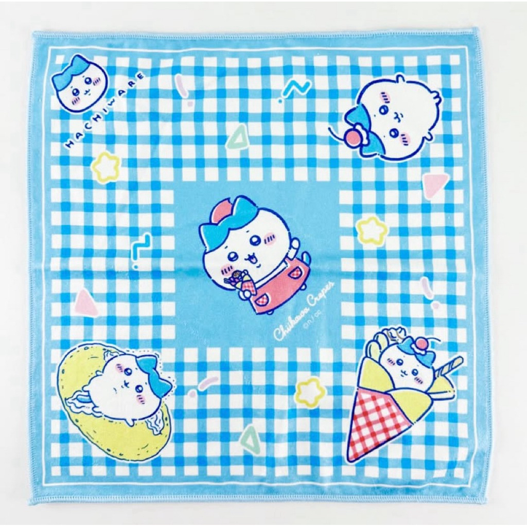 Chiikawa Crepes handkerchief towel (New)