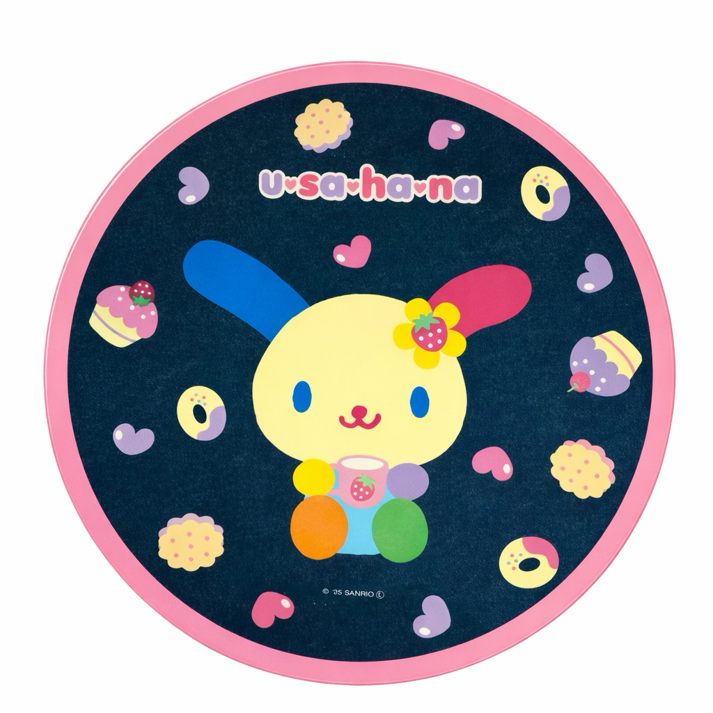 พร้อมส่ง/แท้🧁🍰🧁Sanrio Usahana Dessert plate/pastry plate จานใส่อาหาร usahana