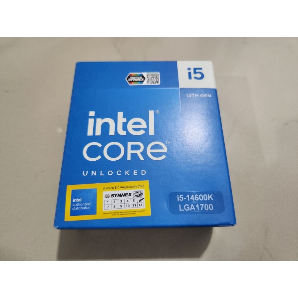 CPU Intel I5 14600k มือสองมีประกัน