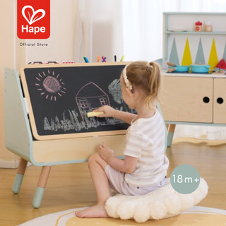 Hape - READ & DRAW SLING BOOK SHELF        ตู้หนังสือ & โต๊ะวาดเขียน        18m+ รูปที่ 3