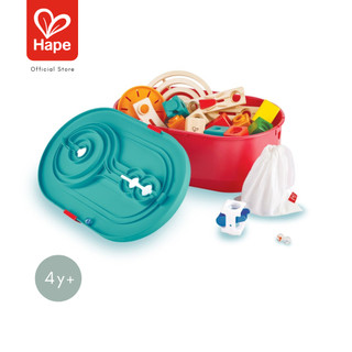 Hape - Quadrilla Stack Track Bucket Set        รางลูกแก้วพร้อมถังเก็บ        4Y+ รูปที่ 7
