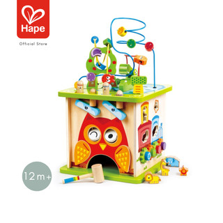 Hape Wild Safari ลูกบาศก์กิจกรรมสัตว์ป่า 12 เดือนขึ้นไป