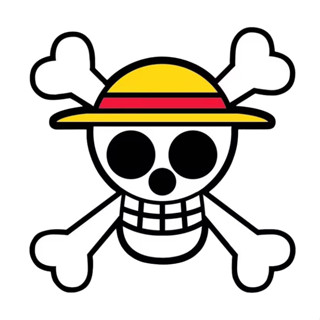 สติกเกอร์ติดรถ วันพีช กระโหลกไคว่ 1 แผ่น สติกเกอร์คำคม คำกวน…