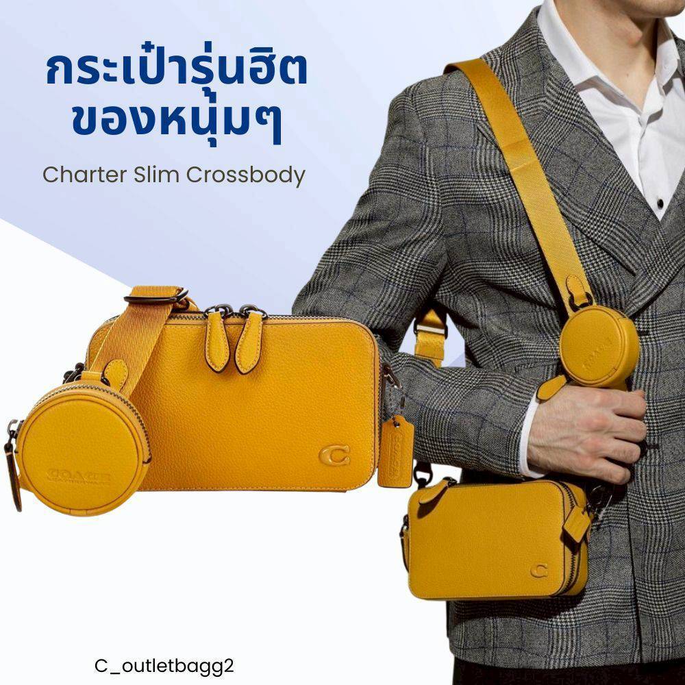 กระเป๋าสะพายโคช CHARTER SLIM CROSSBODY