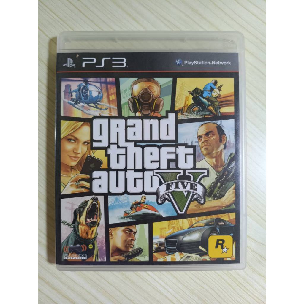 (มือ2) PS3​ -​ GTA​ 5 Grand Theft Auto V​ (Z.3)
