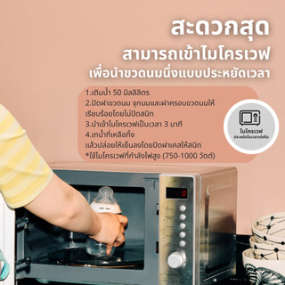 Tommee Tippee ขวดนม PPSU Natural Start 260 มล. พร้อมจุกนม Medium Flow รูปที่ 4