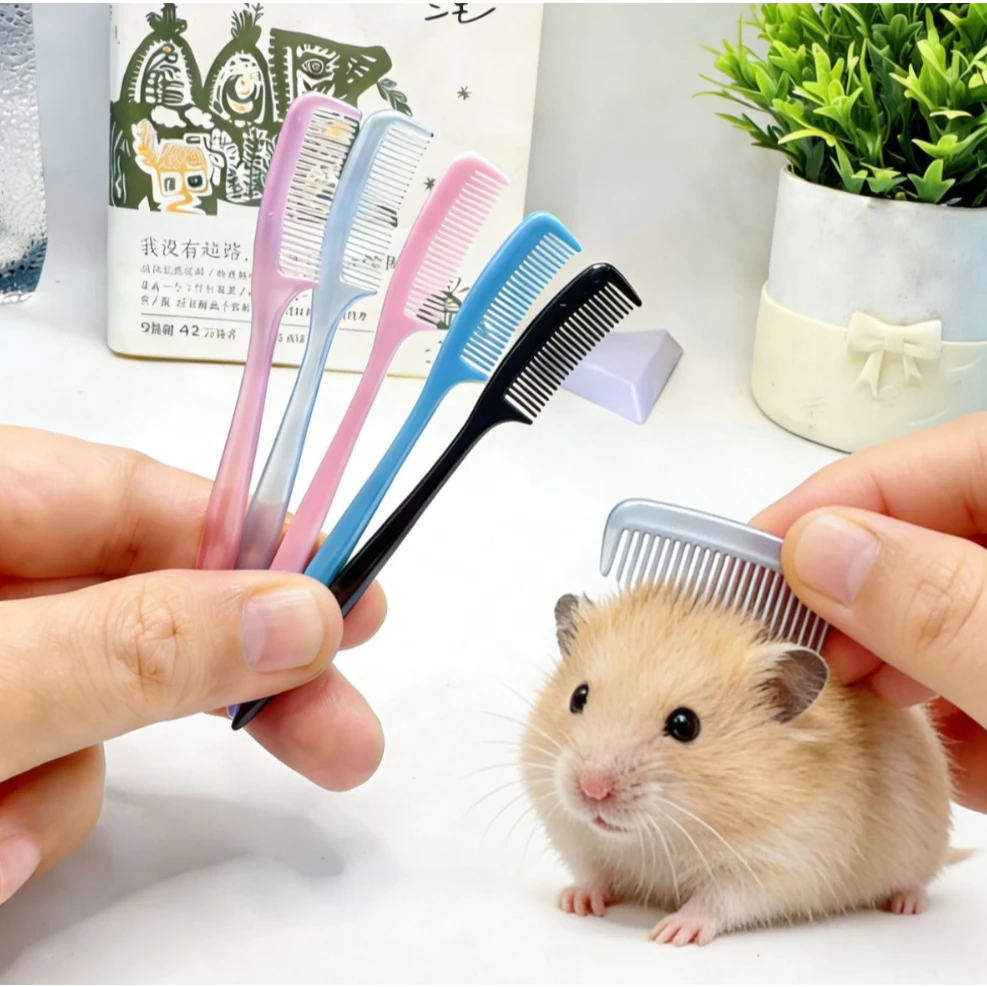 AL-3500 หวีจิ๋ว หวีขนแมว ขนหนู สัตว์เล็ก ตุ๊กตา ขนาด 9 cm. มี 3 สี หวีง่าย ไม่ทำให้ผมเสียทรง พร้อมส่ง💖