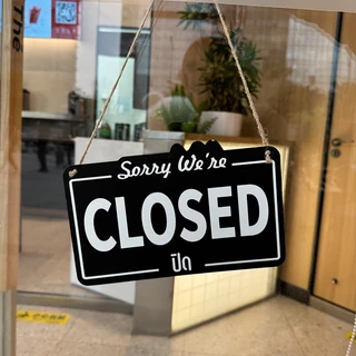 ป้ายแขวน ปิด เปิด OPEN CLOSED ป้ายเปิด-ปิด 2ด้าน ป้ายเปิดร้าน ป้ายปิดเปิดร้าน ทำจากแผ่นไม้ พร้อมแถมเชือก ตะขอ ราคาถูก