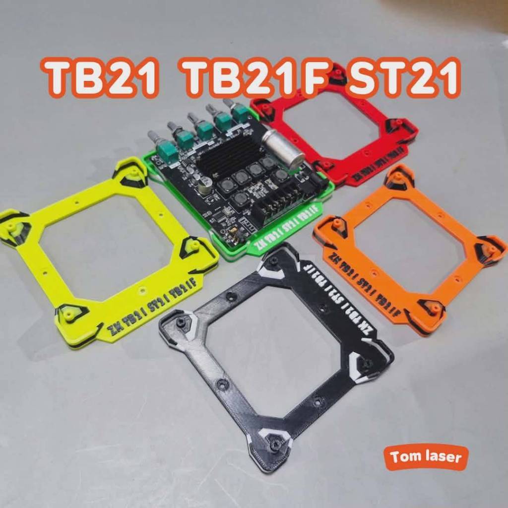 ฐานยึด แอมป์จิ๋ว ZK-TB21 TB21F ST21 APTX1 แถมน็อตฟรี
