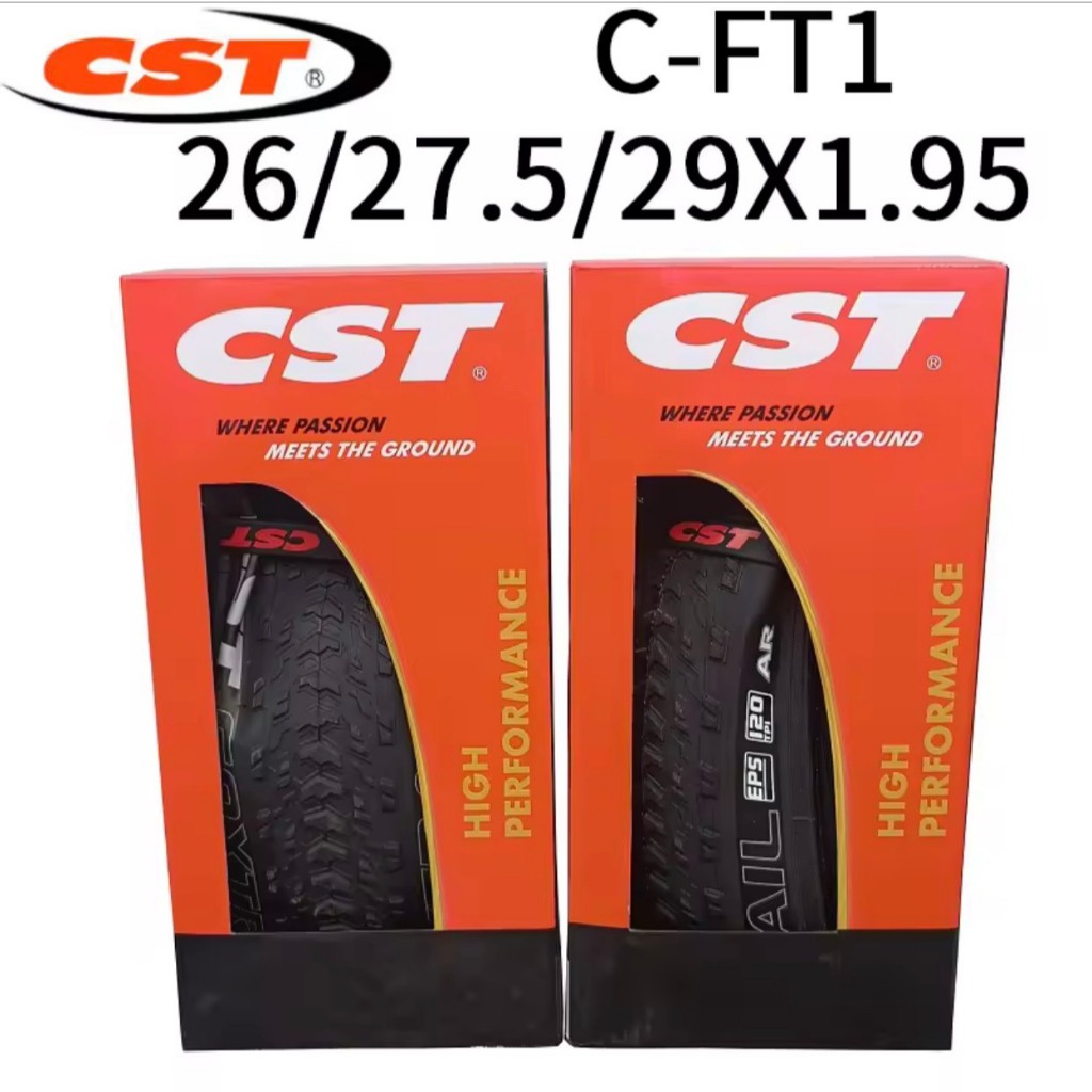 ยางนอกขอบพับ CST FOXTRAIL 120TPI 26x1.95/27.5x1.95/29x1.95