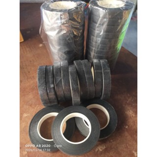 ฟอลร่าเทป 1 ม้วน พันกาน พันลวด ไม่เหนียว สีดำ