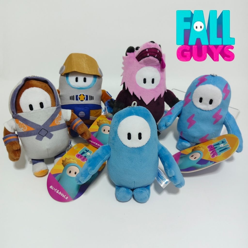 พวงกุญแจตุ๊กตา Fall Guys Plush จากเกมส์ Fall Guys