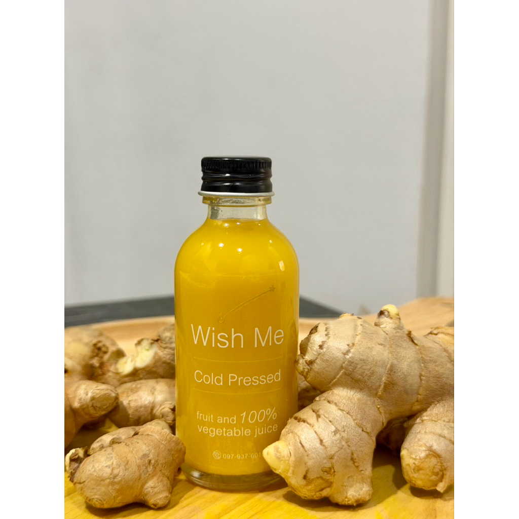 WishMe-ขิงช็อต Ginger Shot สกัดเย็น โฮมแมท