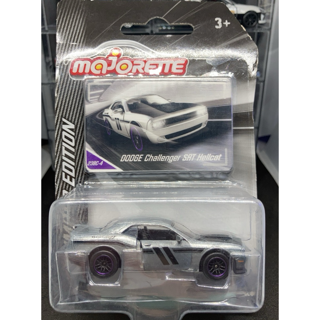 รถเหล็ก MAJORETTE DODGE Challenger SRT Hellcat 3+