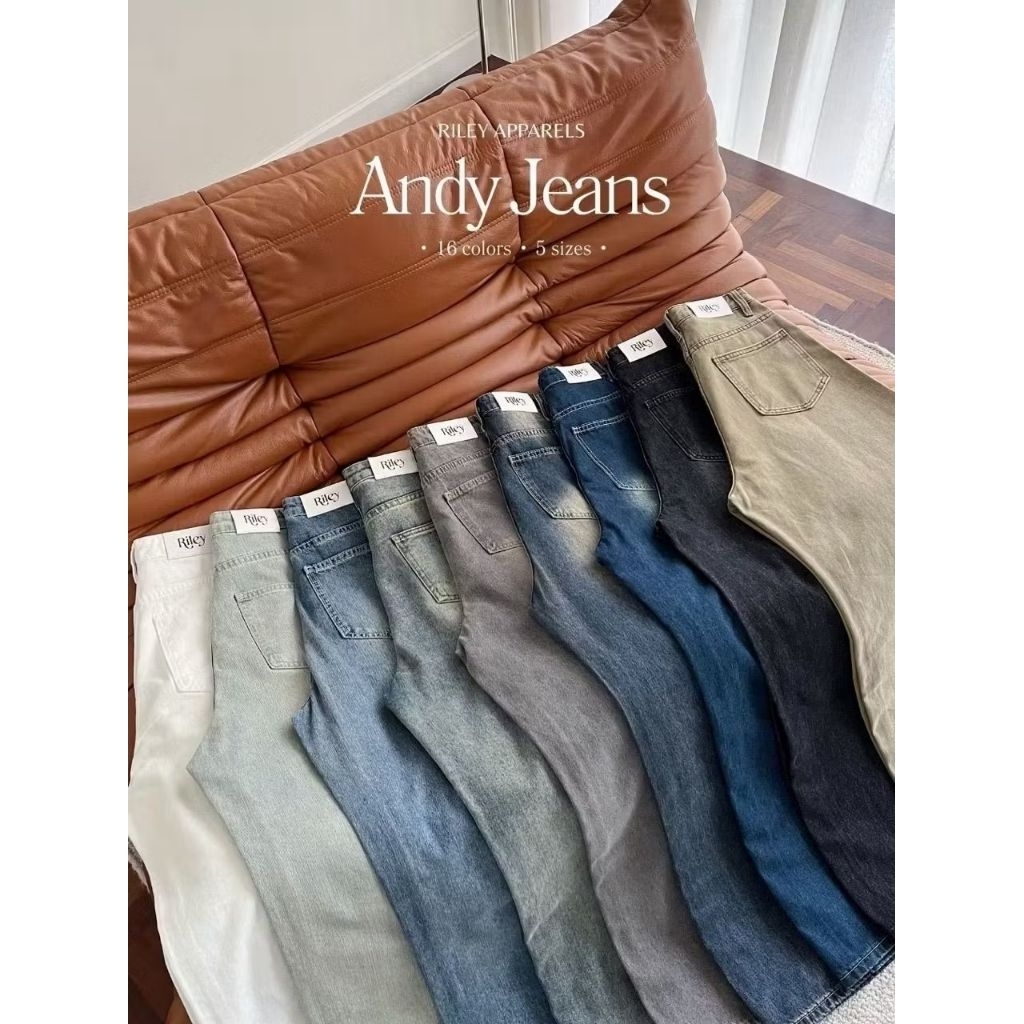ส่งต่อ Riley.apparels - Andy Jeans 7006 ทรงสวย
