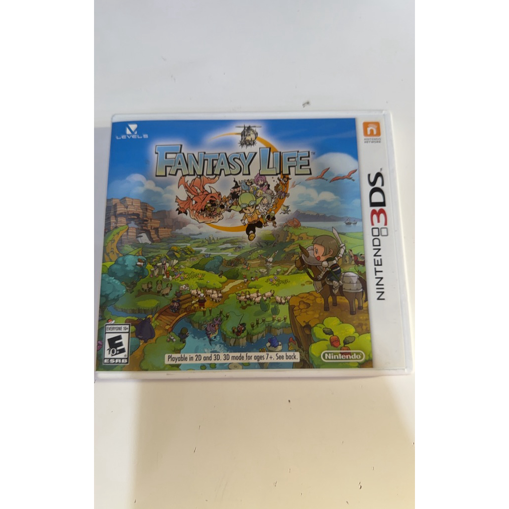 Fantasy Life Nintendo 3DS  2DS Game w/Case & Manual Tested ของแท้พร้อมส่ง เกมดีห้ามพลาด