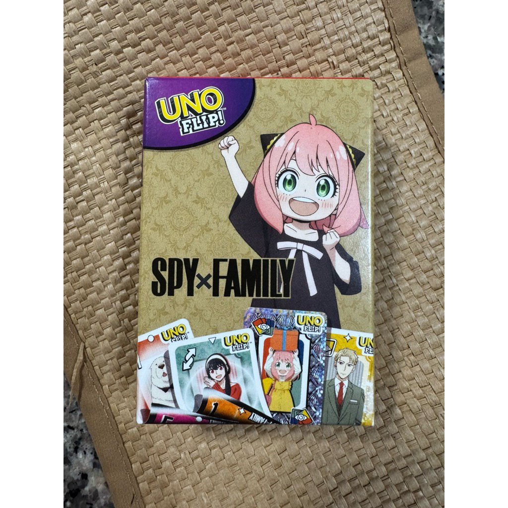 (NEW) การ์ด UNO FLIP SPYxFAMILY จาก Happy Meal
