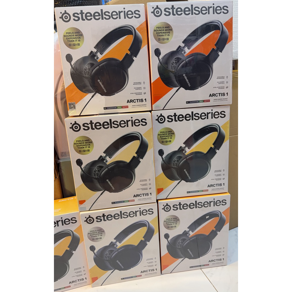 ขาย STEELSERIES ARCTIS 1 WIRELESS : หูฟังเกมมิ่งแบบไร้สาย (HEADPHONE GAMING 4 IN 1) สินค้าใหม่ เคลีย
