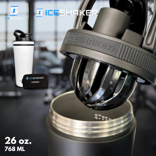 เชคเกอร์/แก้ว/กระติกสแตนเลสเก็บความเย็น 26oz Ice Shaker จาก Shark Tank อเมริกา