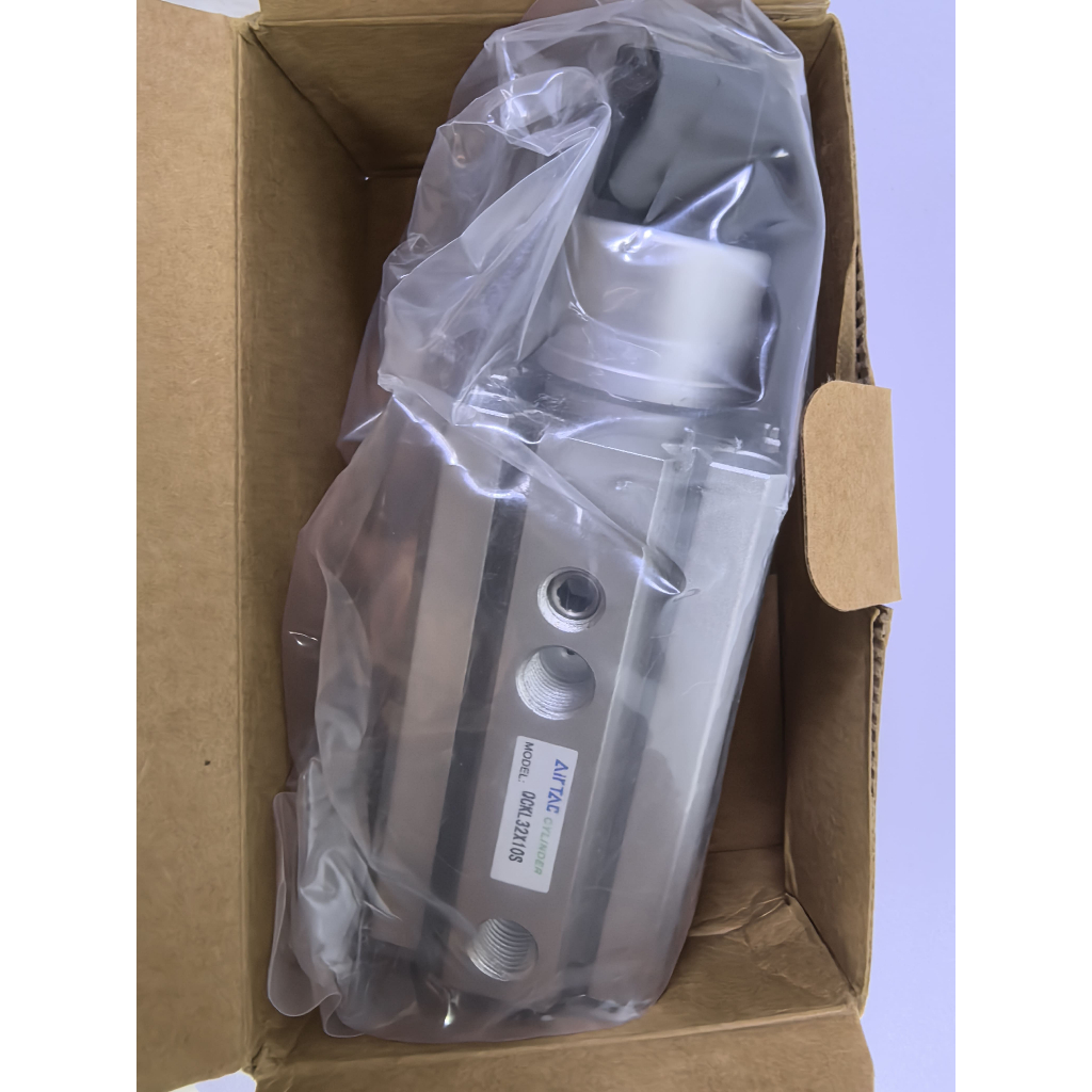 AIRTAC QCKL32X10S Compact Cylinder Bore 32 Stroke 10mm กระบอกลม Pneumatic Cylinder ของใหม่ โล๊ะสต็อก