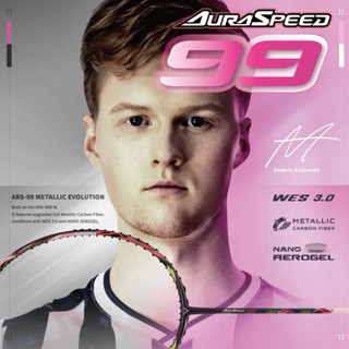 ไม้แบดมินตัน VICTOR ARS 99 แถมเอ็น VBS-66 NANO พันด้าม ซอง (…