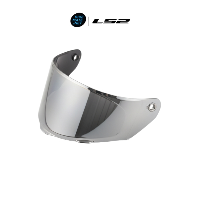 LS2 Helmets FF802 Visor Iridium Silver (90032092520) - ชิลด์หมวกกันน็อค