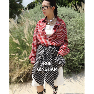 Lenebkk Rue Gingham Shirt เสื้อเชิ้ตลายตาราง