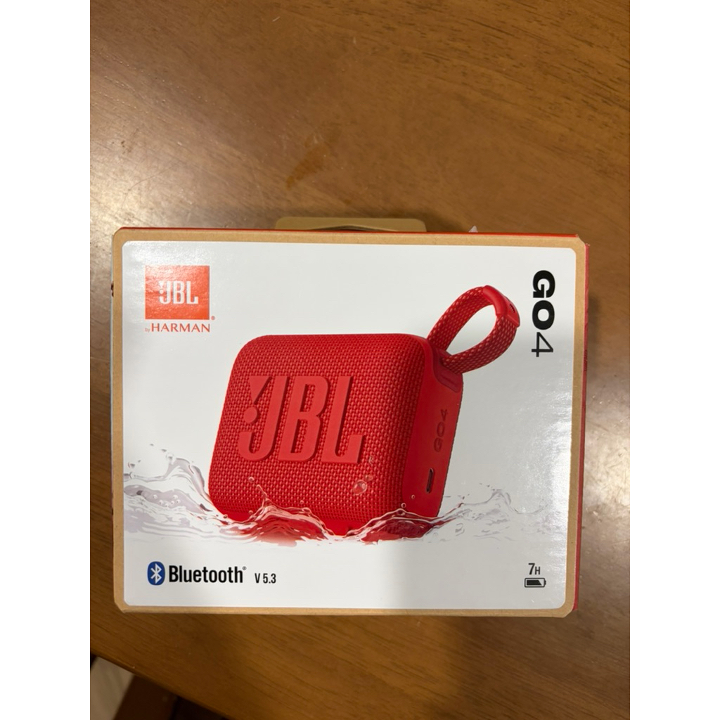 ลำโพงพกพา JBL Go4 สีแดง แท้