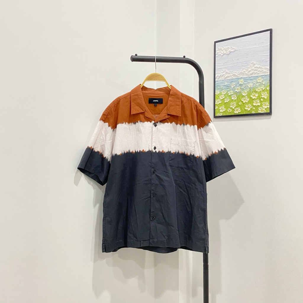Jaspal เสื้อเชิ้ตแขนสั้นผู้ชาย size L