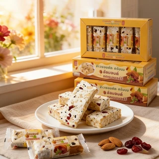 1ลัง 30กล่อง 360ชิ้น ข้าวซอยตัด 🍪 ราคาขายส่ง โรงงานส่งตรง ฮาลาลรับรอง บรรจุแยกชิ้น ของขวัญวันหยุด